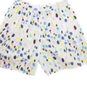 ANNA SAMMARONE COTTON MULTI COLOR DOT SHORTS SIZE